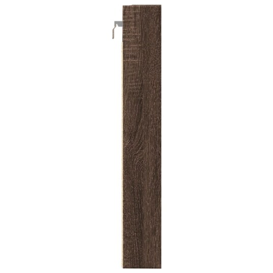 Hyller brun eik 80x8,5x58 cm konstruert tre Hyller brun eik 80x8,5x58 cm konstruert tre