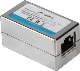 Lanberg RJ45 nettverksadapter Cat 6 FTP sølv Lanberg RJ45 nettverksadapter Cat 6 FTP sølv