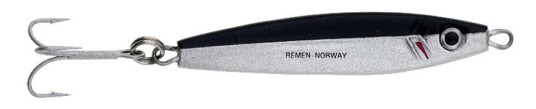 Remen Atomsilda sluk, 12 gram - Sort/Sølv