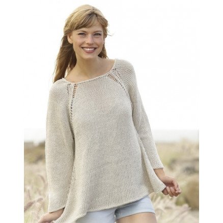 Everyday Comfort by DROPS Design Genser Strikkeoppskrift str S XXXL
