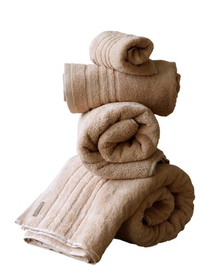 Mimou Badehåndklæde Devon Beige Mimou NUDE 70X140CM