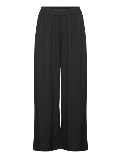 Rosemunde Kids Rkelif Mw Wide Trousers Black 164 Rosemunde Kids Rkelif Mw Wide Trousers Black 164