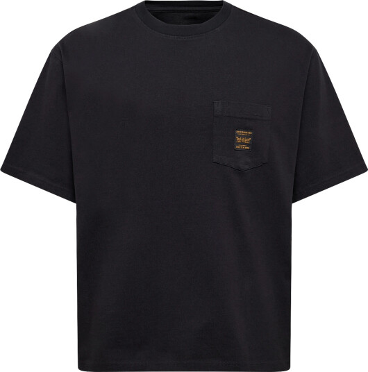 Levi"s® Ss Workwear Pkt Tee Jet Black Black XL