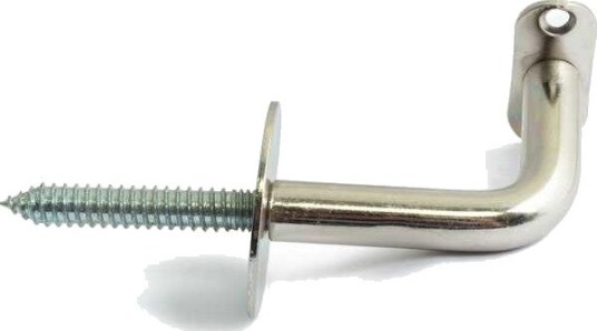 Gelenderholder Habo 86 Förnicklad