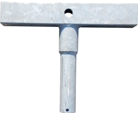 Travers For 1 Projektør For Innvendig Montering På Ø 60 Mm Mastetopp Med Boring Lengde 350 Mm Travers For 1 Projektør For Innvendig Montering På Ø 60 Mm Mastetopp Med Boring Lengde 350 Mm