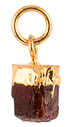 House of Vincent Birth Stone January Anheng 18 kt. Brass Goldplated VJ076-LPG-JG - Dame - Brass House of Vincent Birth Stone January Anheng 18 kt. Brass Goldplated VJ076-LPG-JG - Dame - Brass