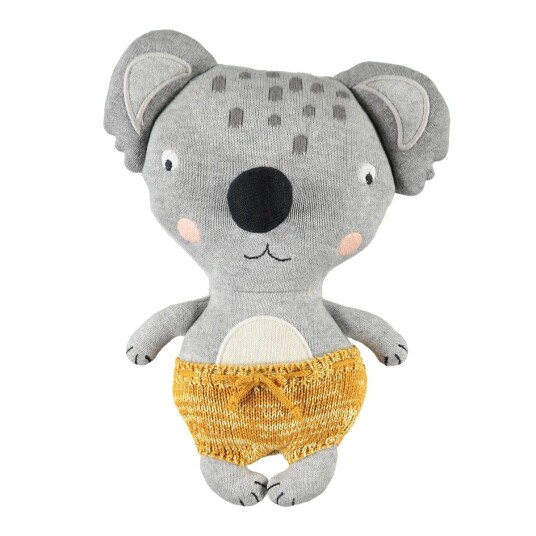 OYOY Little Anton Koala kosedyr Grå-gul OYOY Little Anton Koala kosedyr Grå-gul