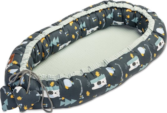 Sensillo Vaffel Babynest 80x45 cm Mint