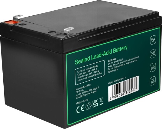Green Cell Greencell AGM VRLA 12v 12ah Vedlikeholdsfritt Batteri