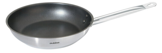 PULSIVA Non-stick stekepanne Chef 28x5 cm (ØxH) Sølvfarge Rund