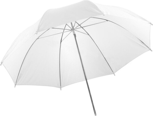 Fotoplex Paraply Halvtransparent Hvit 85 cm