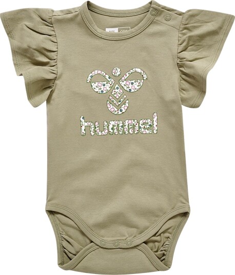 Hummel Body k/e hmlUlla Alm Hummel 3 år 98 Kortermet body Grønn