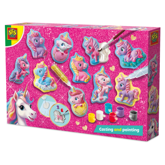 SES Creative Casting & Painting - Baby Unicorns - Multi/patterned - ONE SIZE SES Creative Casting & Painting - Baby Unicorns - Multi/patterned - ONE SIZE