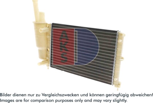 AKS DASIS 080670N Radiator motorkjøling