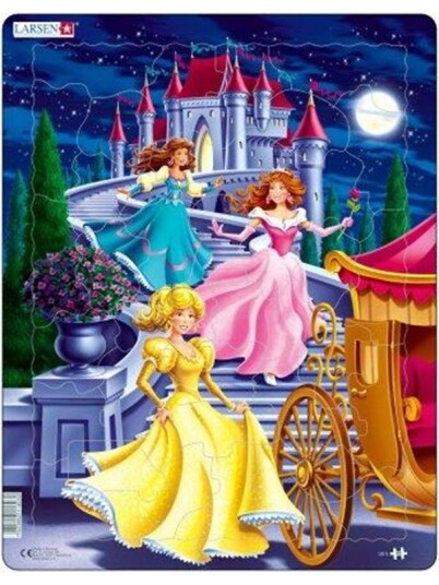 Larsen Puzzles Princesses Larsen Puzzles Princesses