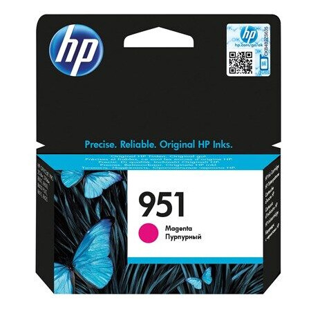 HP 951 / CN051AE Magenta Ink - Blekkpatron Rød