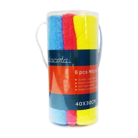 Dacota 6 Pc. Micro Fibre cloth Dacota 6 Pc. Micro Fibre cloth