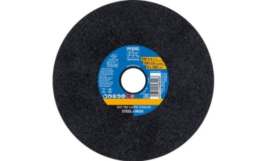 Pferd 61724121, 15 Cm, 1,6 Mm, 10200 Rpm, 25 Stykker Pferd 61724121, 15 Cm, 1,6 Mm, 10200 Rpm, 25 Stykker