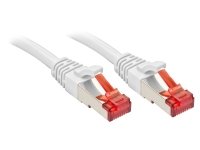 Lindy Cat6 S/FTP Nettverkskabel 2m Hvit RJ-45 Lindy Cat6 S/FTP Nettverkskabel 2m Hvit RJ-45
