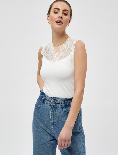 Minus Vanessa Top - White - M