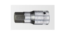 Stahlwille 01120008, Sokkel, 1/4", Metrisk, 1 Hode(R), 8 Mm