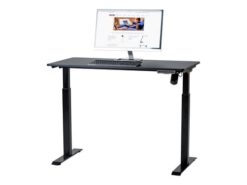 Sun-flex Skrivebord Hev/senk 120x60 Cm Svart