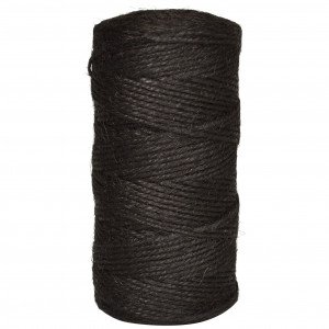 Infinity Hearts Snor/Jutesnor Sort 2mm  100 meter