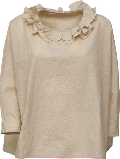 Apuntob Dame Bluser & Skjorter Beige M,