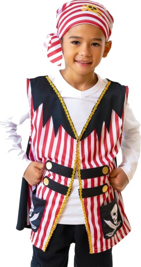 Folat Pirat utkledningssett for barn Small 24595