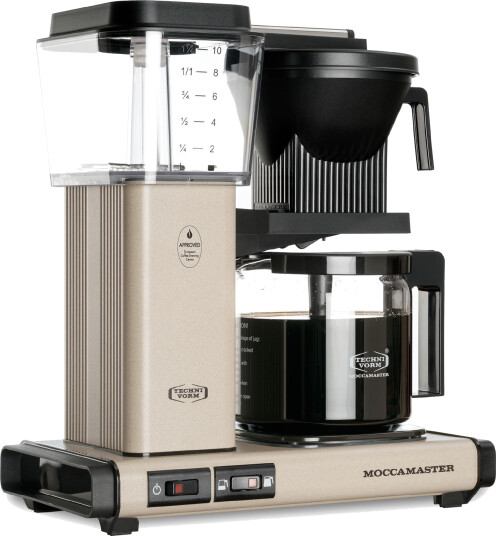 Moccamaster Optio kaffetrakter sand stone