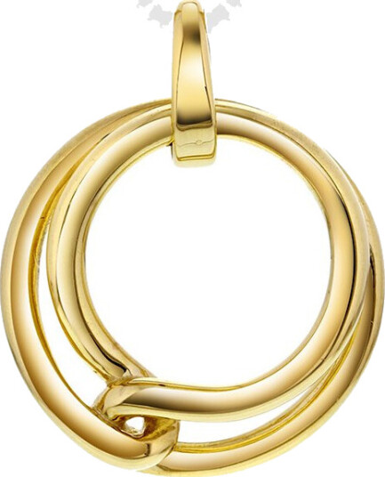 Pan Jewelry Anheng i 585 gult gull med sirkel Pan Jewelry Anheng i 585 gult gull med sirkel