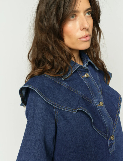 MOS MOSH Mmirina Denim Shirt Blue XL