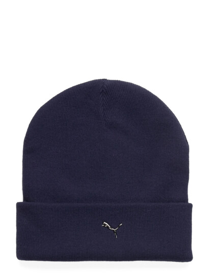 PUMA Metal Puma Cat High Crown Beanie Navy PUMA Metal Puma Cat High Crown Beanie Navy