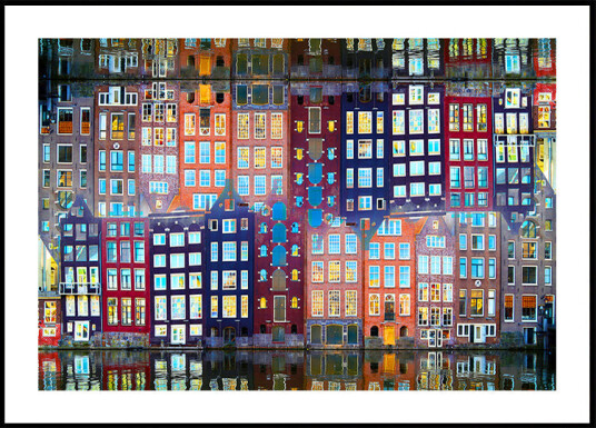 Amsterdam 40 Plakat Plakat / 70x100cm