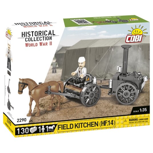 Cobi Historical Wwii Byggesett 130 Deler Field Kitchen Hf.14 Cobi Historical Wwii Byggesett 130 Deler Field Kitchen Hf.14