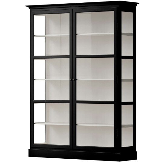 Lindebjerg Design V2 Vitrineskap Sort Lindebjerg Design V2 Vitrineskap Sort