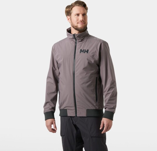 Helly Hansen Herre Hp Racing Lifaloft Vanntett Bomberjakke Grå XL GråXL Helly Hansen Herre Hp Racing Lifaloft Vanntett Bomberjakke Grå XL GråXL