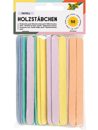 Folia Ispinner i pastell 50 trepinner