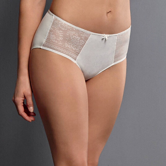 Rosa Faia Truser Fleur High Waist Brief Benhvit 42 Dame Rosa Faia Truser Fleur High Waist Brief Benhvit 42 Dame