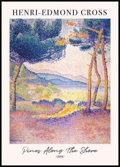 Pines Along the Shore Plakat Plakat / 30x40cm Pines Along the Shore Plakat Plakat / 30x40cm