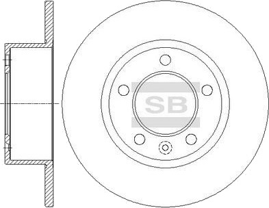 Hi Q SD3075 Bremseskive