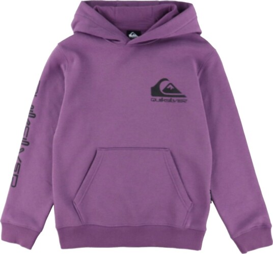 Quiksilver Hettegenser OMNI Logo Grape Jam Quiksilver 12 år (152) Hettegenser Lilla Svart