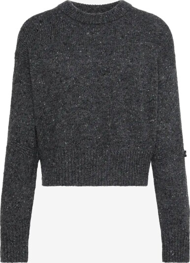 Calvin Klein Jeans Donegal Crewneck GUNMETAL XS