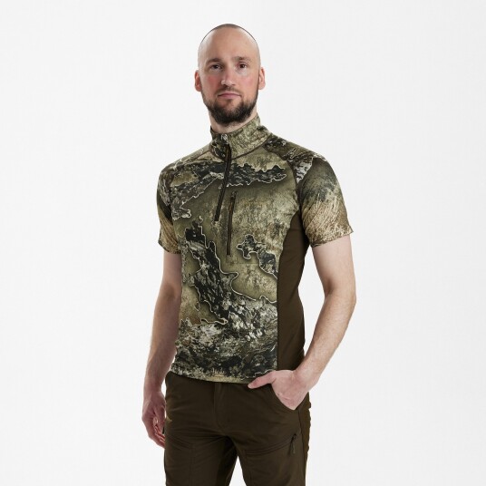 Deerhunter Excape Insulated T shirt with zip neck REALTREE EXCAPE™ S Deerhunter Excape Insulated T shirt with zip neck REALTREE EXCAPE™ S