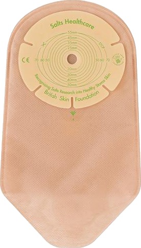 Confidence Natural urostomipose midi oppklippbar 30 stk