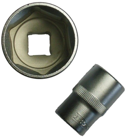 BATO Topp kort 1/2" x 8mm. 6kt.