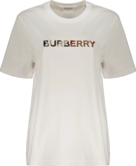 Burberry Dame Topper Hvit S,