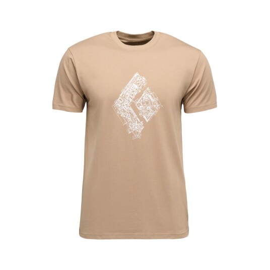Black Diamond M Engineered Diamond Ss Tee Mushroom L