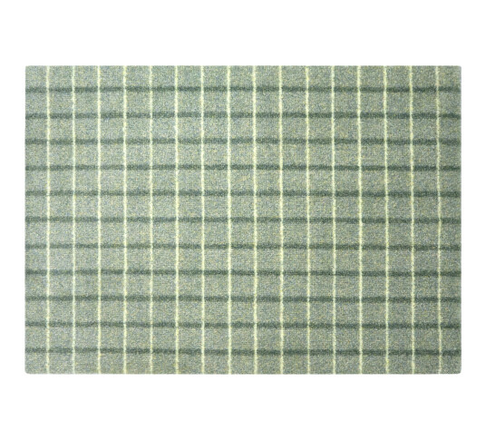 Heymat Grid Matcha Lemon dørmatte 60x85 cm