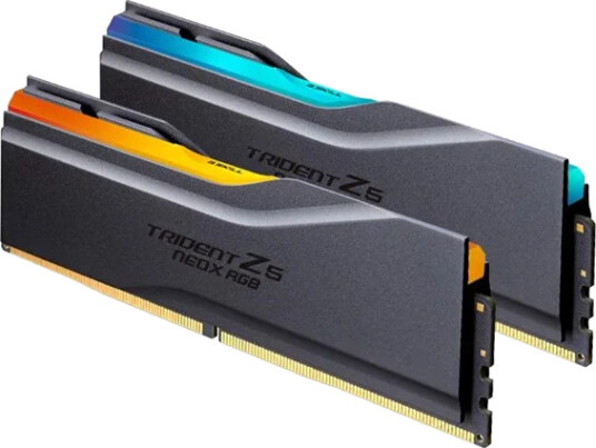 G.Skill Trident Z5 NeoX RGB DDR5-6000 - 32GB - CL28 - Dual Channel (2 pcs) - AMD EXPO ULL - Svart med RGB G.Skill Trident Z5 NeoX RGB DDR5-6000 - 32GB - CL28 - Dual Channel (2 pcs) - AMD EXPO ULL - Svart med RGB